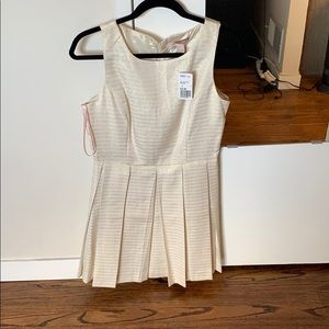 Forever 21 - gold and white dress